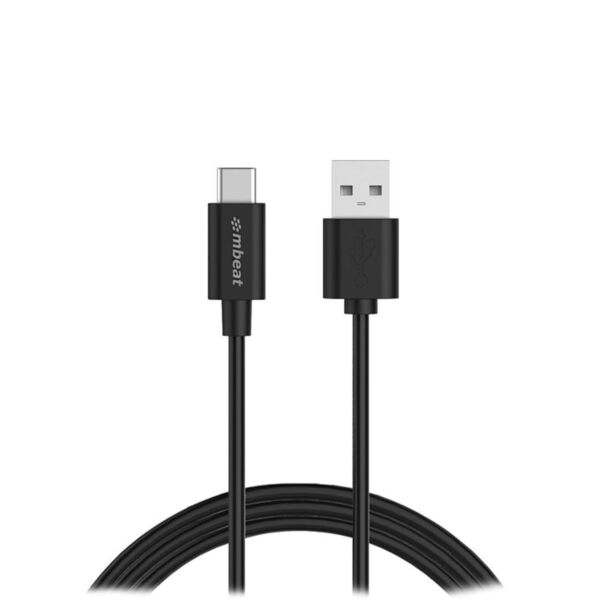 mBeat MB-CAB-UCA1 Prime USB-C to USB-A Charge and Sync Cable - 1M