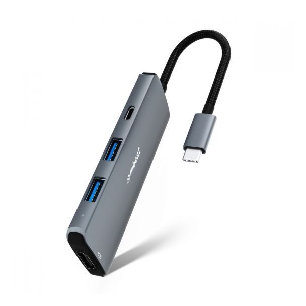 mBeat MB-UCD32-U7 7-in-1 USB-C 3.2 Gen2 Hub with 8K Video 10Gbps Data - Space Grey