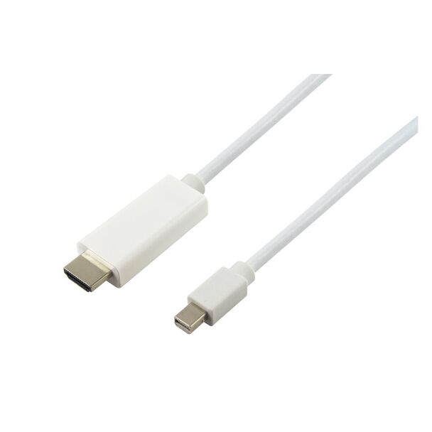 Comsol MD-HD4A-010 1 Metre Mini DisplayPort Male to HDMI Male 4K@60Hz Active Cable