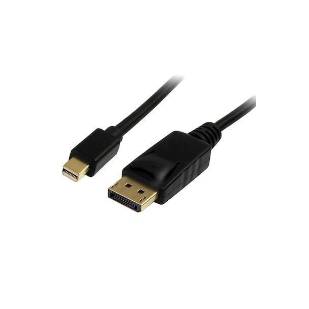 StarTech MDP2DPMM1M 1m Mini DisplayPort to DisplayPort (Male to Male) Adapter Cable