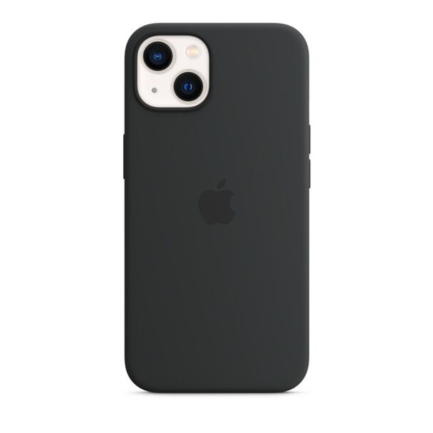 Apple MM2A3FE/A iPhone 13 Silicone Case with MagSafe - Midnight