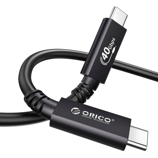 Orico ORICO-U4C05-BK-BP USB4 Multifunctional Cable 50cm