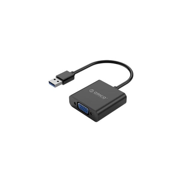 Orico ORICO-UTV-BK USB 3.0 to VGA Adapter