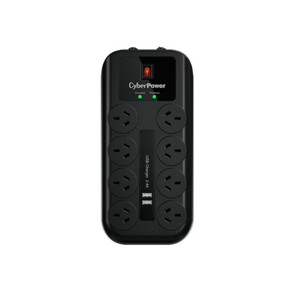 CyberPower 8 Port Surge Protector CPSURGE08USB-ANZ