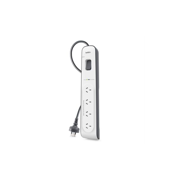 Belkin BSV400AU2M 4 Outlet Surge Protection Strip with 2M Power Cord