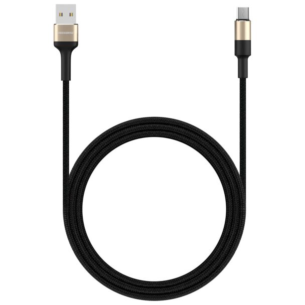 RockRose RRCS05M Acacia AM 1m 2.4A Nylon-Braided Micro USB Charge & Sync Cable