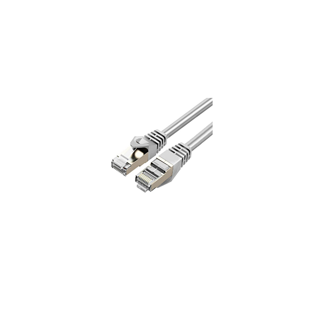 Cruxtec RS7-150-WH CAT7 10GbE SF/FTP Triple Shielding Ethernet Cable Ivory 15m