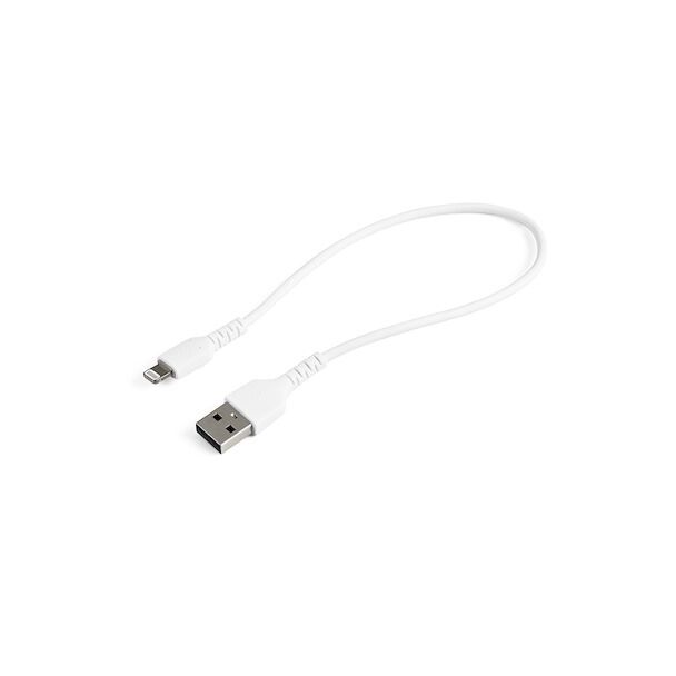 StarTech RUSBLTMM30CMW 12inch Durable USB-A to Lightning Cable