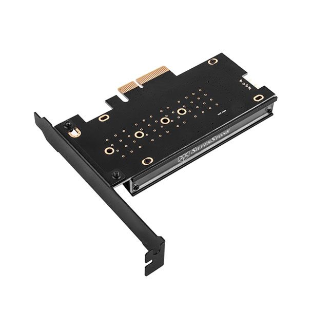Silverstone SST-ECM24-ARGB M.2 NVMe SSD NGFF to PCIeX4 Adapter Card ARGB