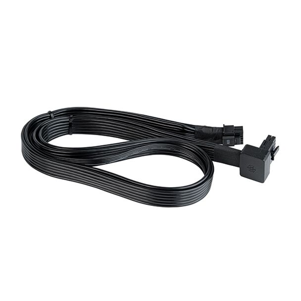 Silverstone SST-PP14-90 12+4 pin (PSU) to 12+4 pin (GPU) 90 Deg angled 12VHPWR PCIe Gen5 Cable