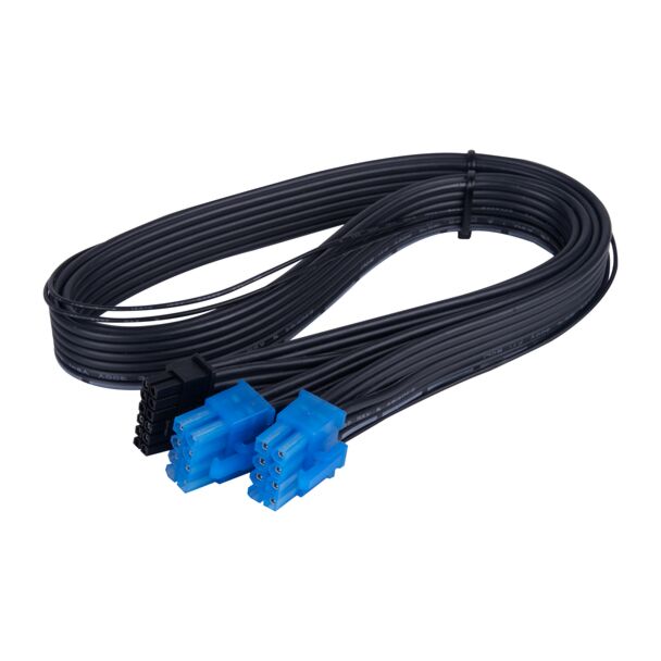 Silvesrtone SST-PP14-PCIE PP14-PCIE 2X PCIe 8 pin (PSU) to 12+4 Pin (GPU) 12VHPWR PCIe Gen5 Cable