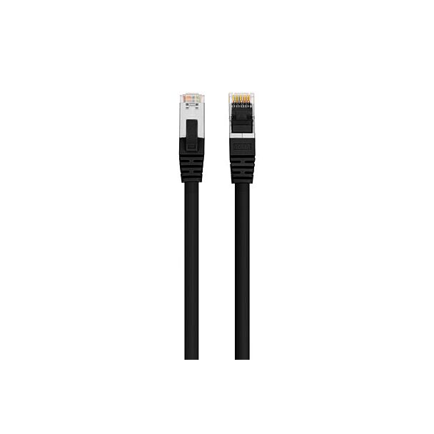 Comsol SSTP-.5-C8-BLK 50cm 40GbE Cat 8 S/FTP Shielded Patch Cable LSZH - Black