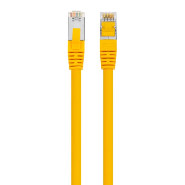 Comsol SSTP-1.5-C8-YEL 1.5 Metre 40GbE Cat 8 S/FTP Shielded Patch Cable LSZH - Yellow