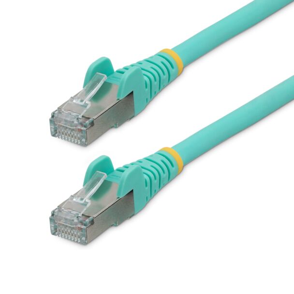 StarTech NLAQ-10M-CAT6A-PATCH 10m CAT6a LSZH Ethernet Cable - Aqua