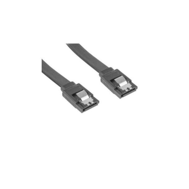 Cruxtec STS50-BK 180 Degree to 180 Degree SATA3 Cable 50cm