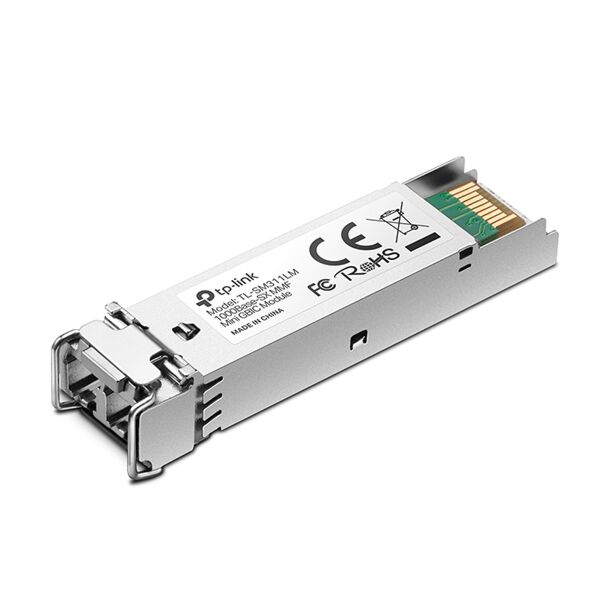 TP-Link TL-SM311LM SFP Module Multi-Mode Mini GBIC, IEEE 802.3z, LC-Type, 850nm, 0.55km Multi-mode