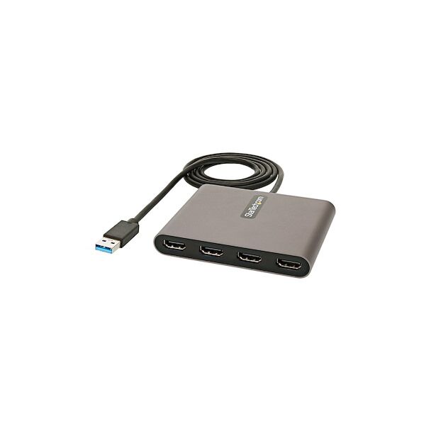 StarTech USB32HD4 USB 3.0 to 4x HDMI Adapter - Windows Only