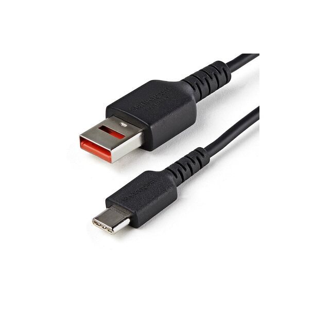 StarTech USBSCHAC1M 1M USB Secure USB-A to USB-C Charing Cable 