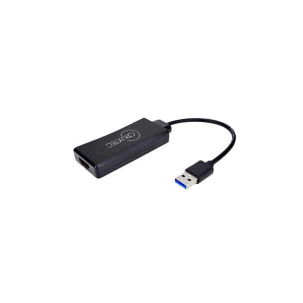 Cruxtec UTH18-BK USB to HDMI Female Cable Adapter