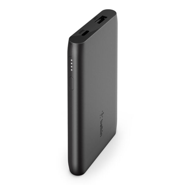 BELKIN BPB004BTBK POWER BANK, 5K mAh, USB-C (1), USB-A (1), BLACK, 2 YR