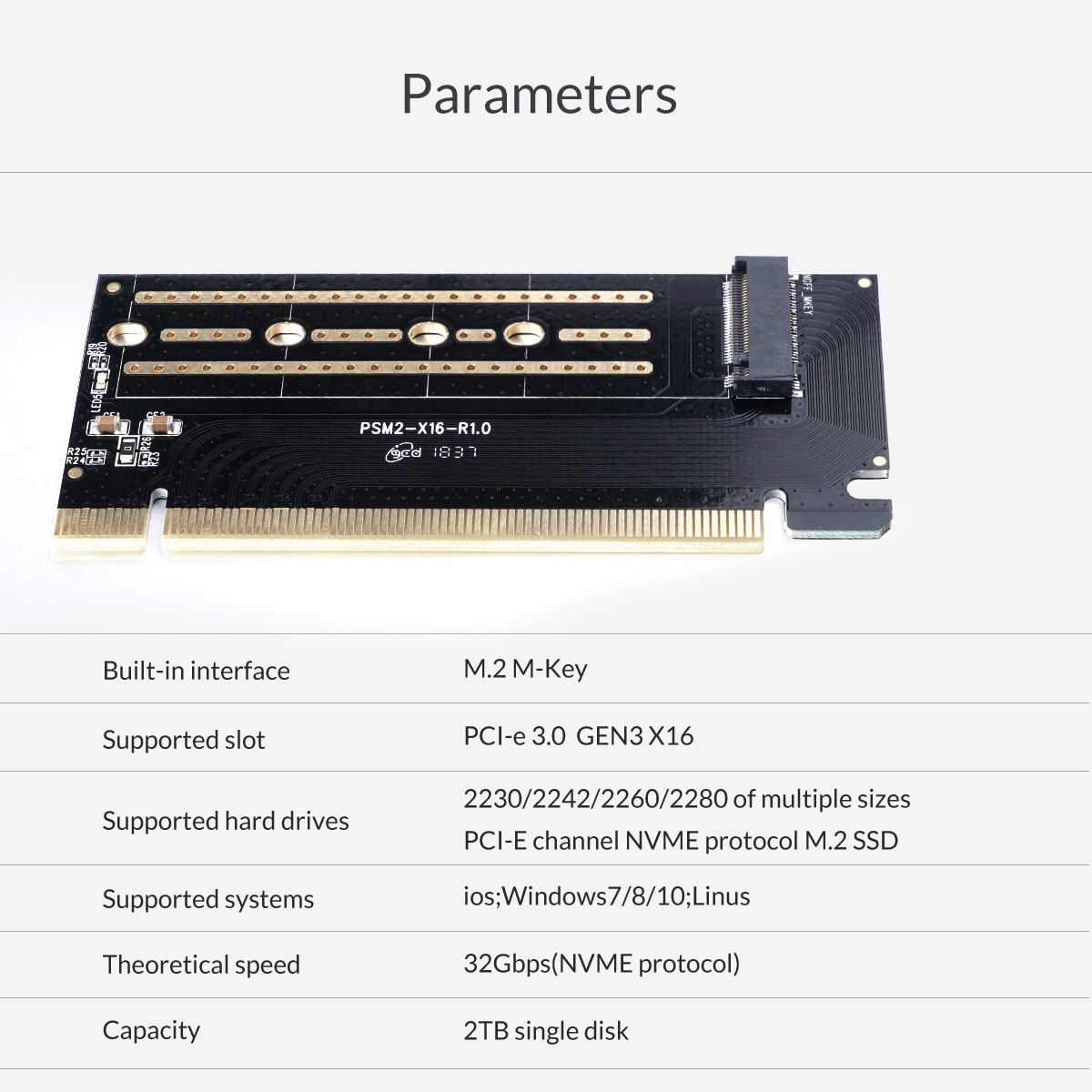 PCI-E expansion card