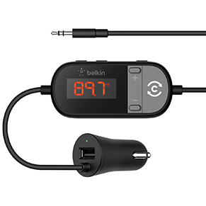 TuneCast In-Car 3.5mm to FM Transmitter