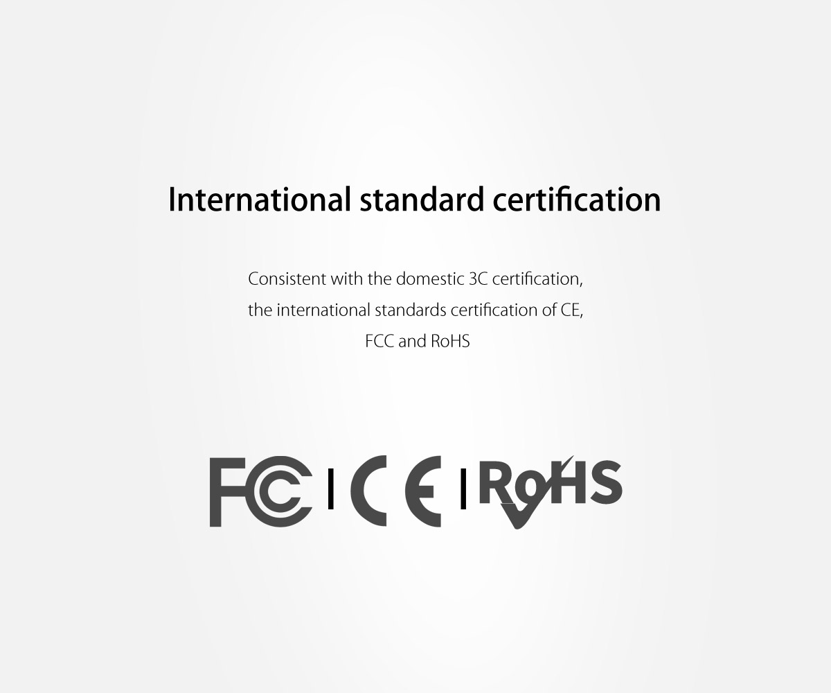 International standard certification