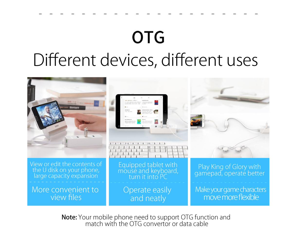 OTG functions