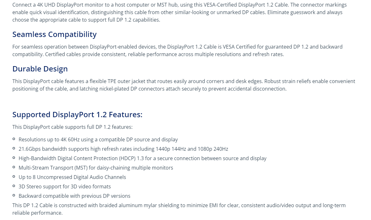 DP12-CABLE-6FTW